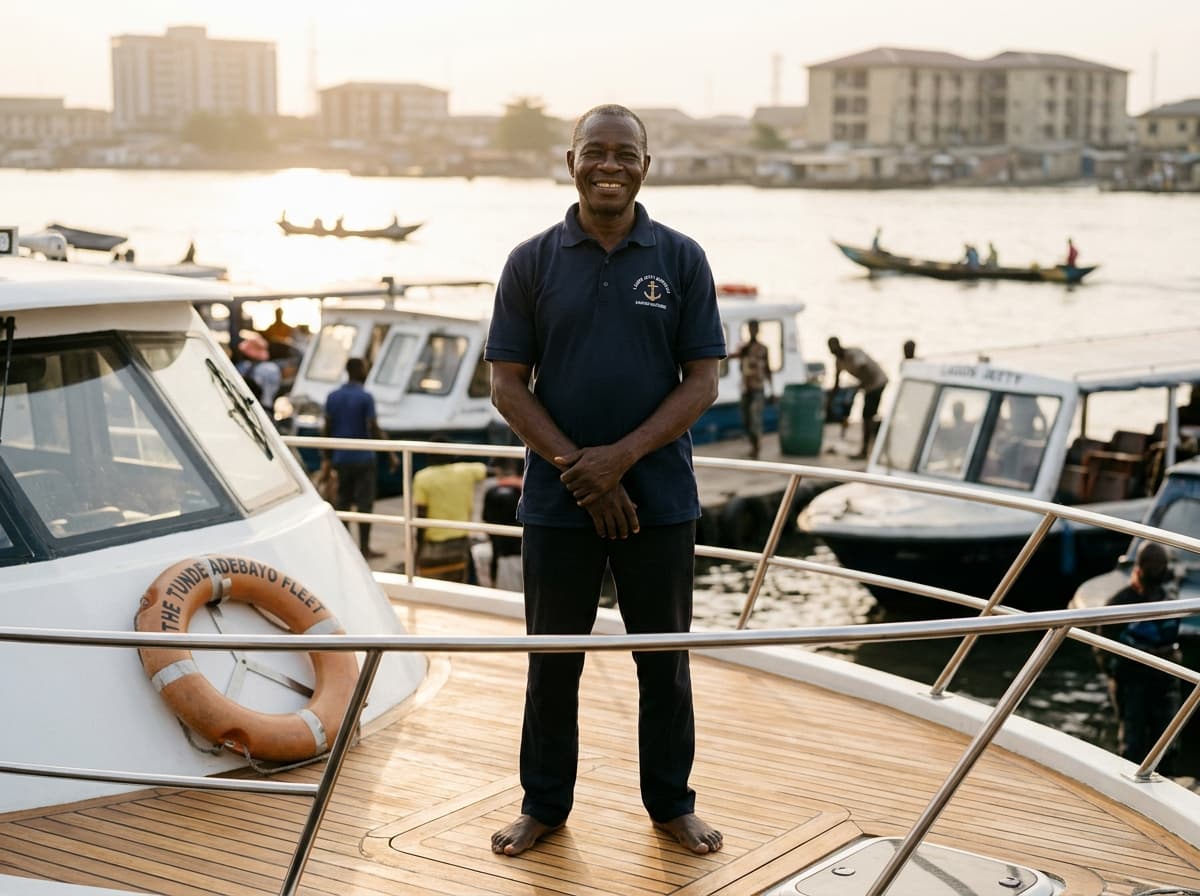Lagos Boat Captain and Fleet Partner